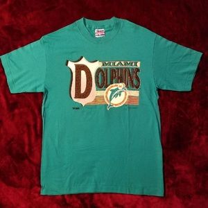 Vintage RARE 1993 Miami Dolphins Tee by Trench